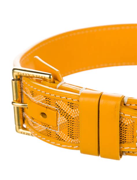 goyard oscar collar price|goyard franklin dog collar.